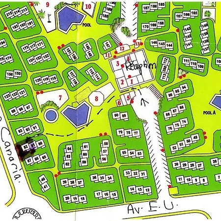 Будинок відпочинку Tres Beau Bungalow,jardin Tropical, Renovation Ete 2020 Плайя-дель-Інглес