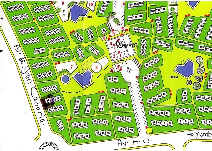 Prázdninový dům Tres Beau Bungalow,jardin Tropical, Renovation Ete 2020 Playa del Inglés